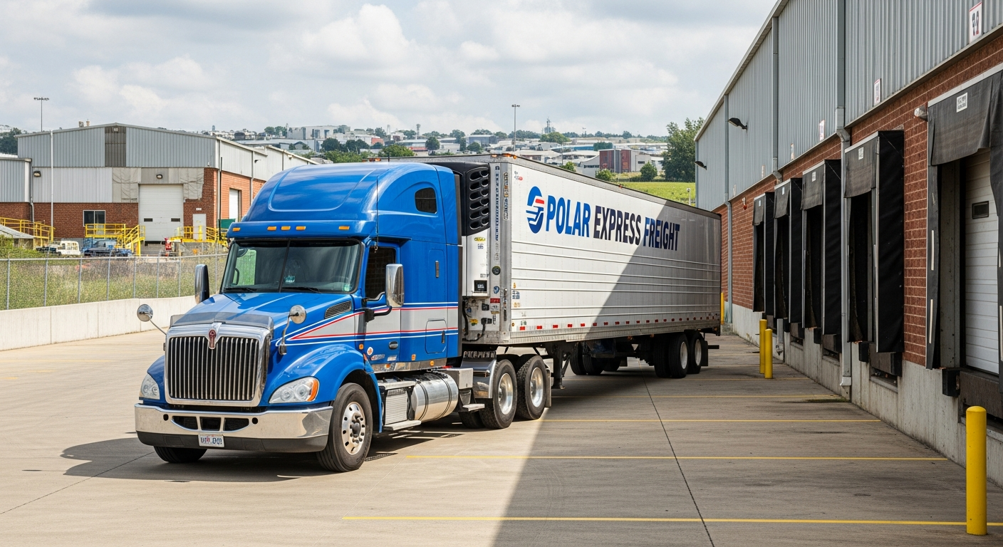 Panex refrigerated freight truck